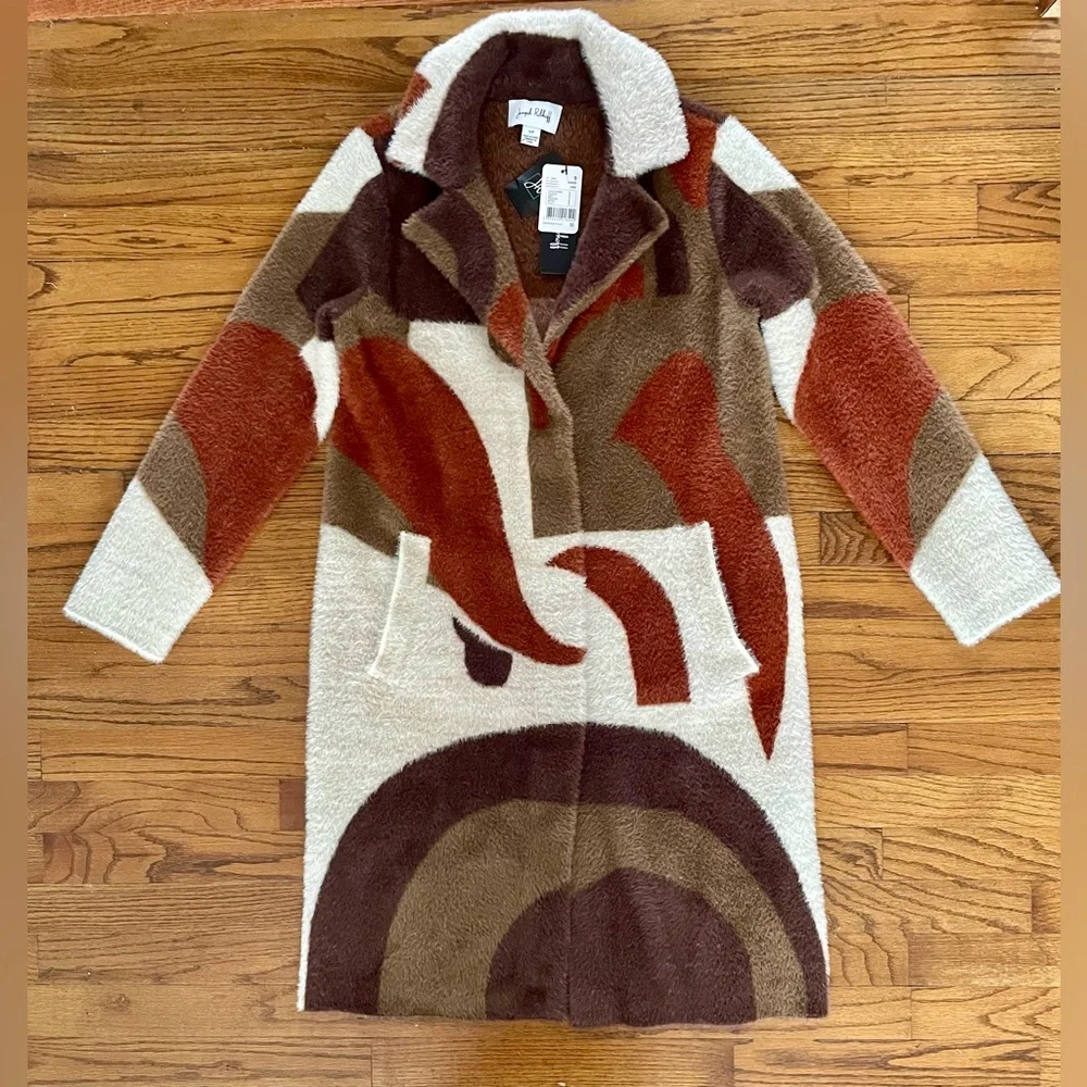 Joseph Ribkoff Sweater Coat Style 243928 Colorado Multi Womens Small NEW W/ TAGS - Picture 1 of 6